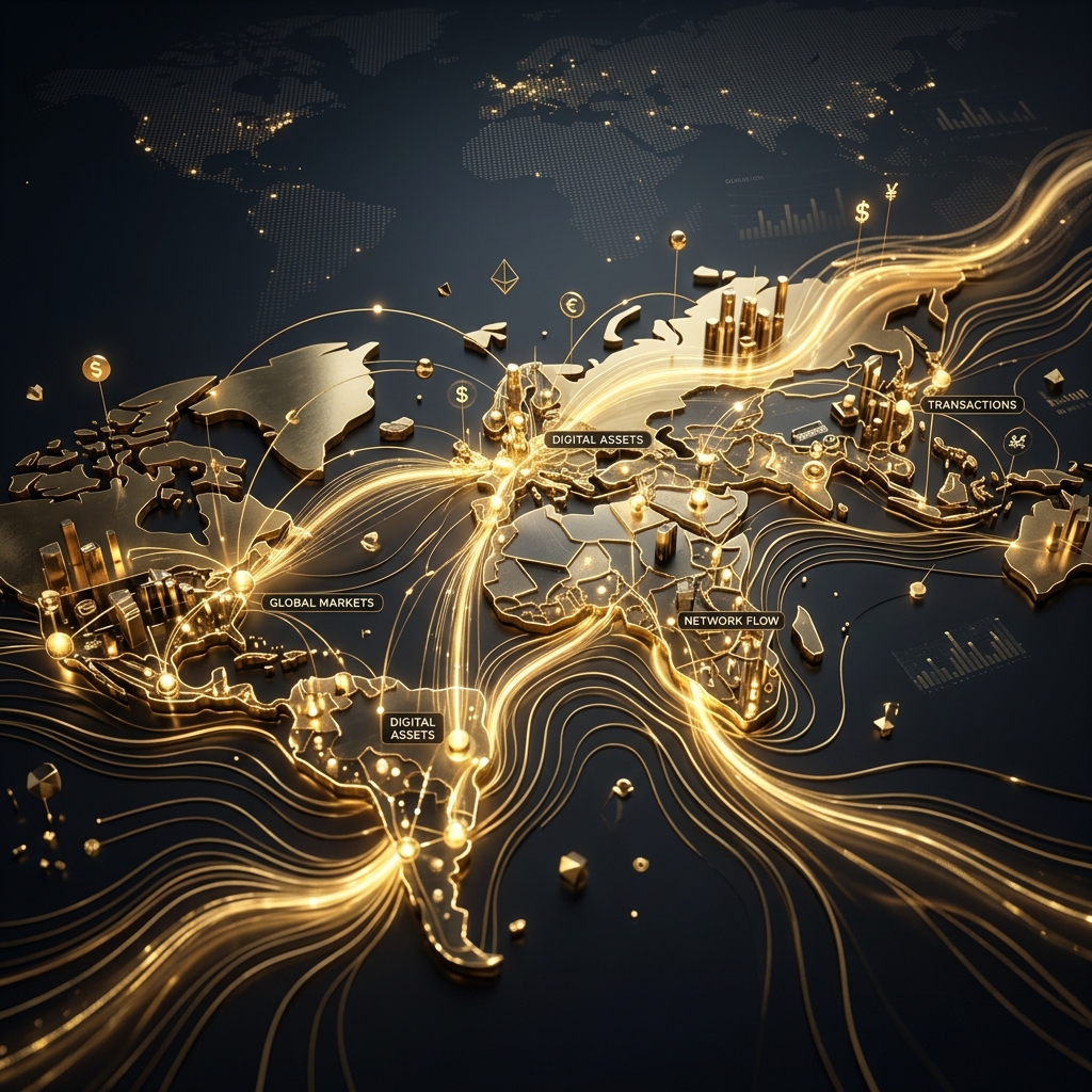 Abstract 3D Ecosystem Map